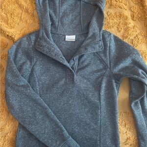 Columbia Women's Blue Hoodie Top